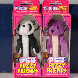 Pez Fuzzy Friends Collectibles Etsy