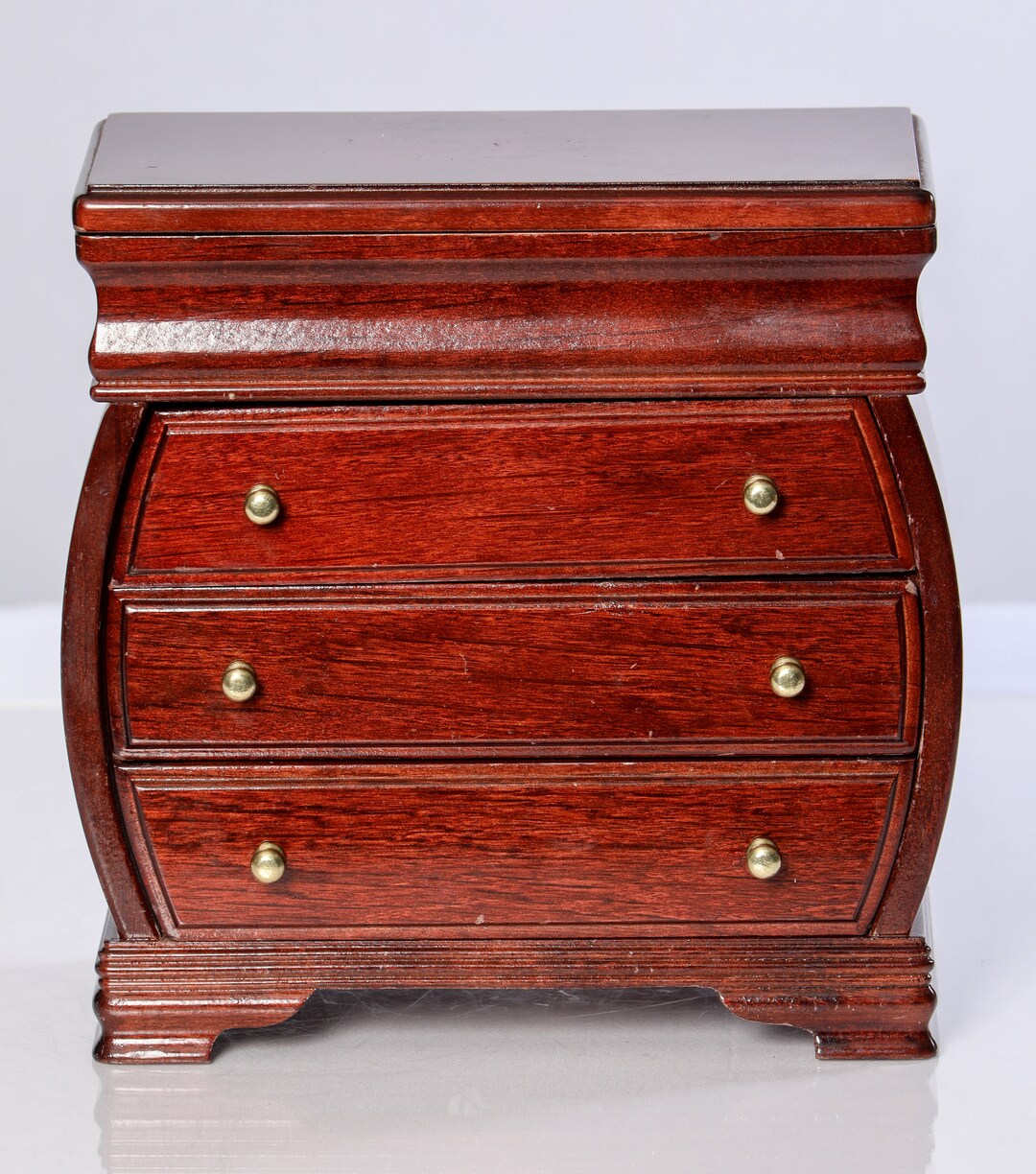 Vintage Mini Chester Drawers Jewelry Box Etsy