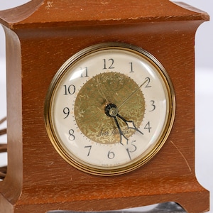 Antique Seth Thomas Electric Clock. Works Perfectly, but is missing top adornment.