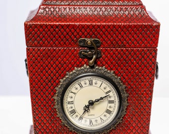Unique,Vintage Box Clock