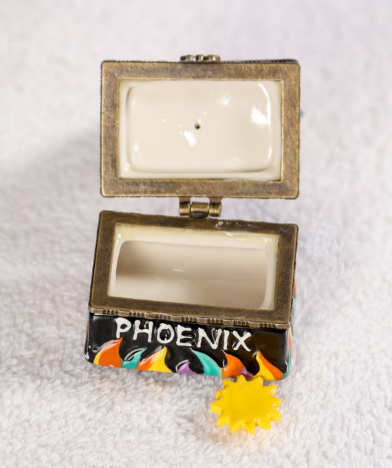 Small Phoenix Suns Hinged Box - image 3