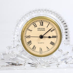 Vintage Crystal Clock