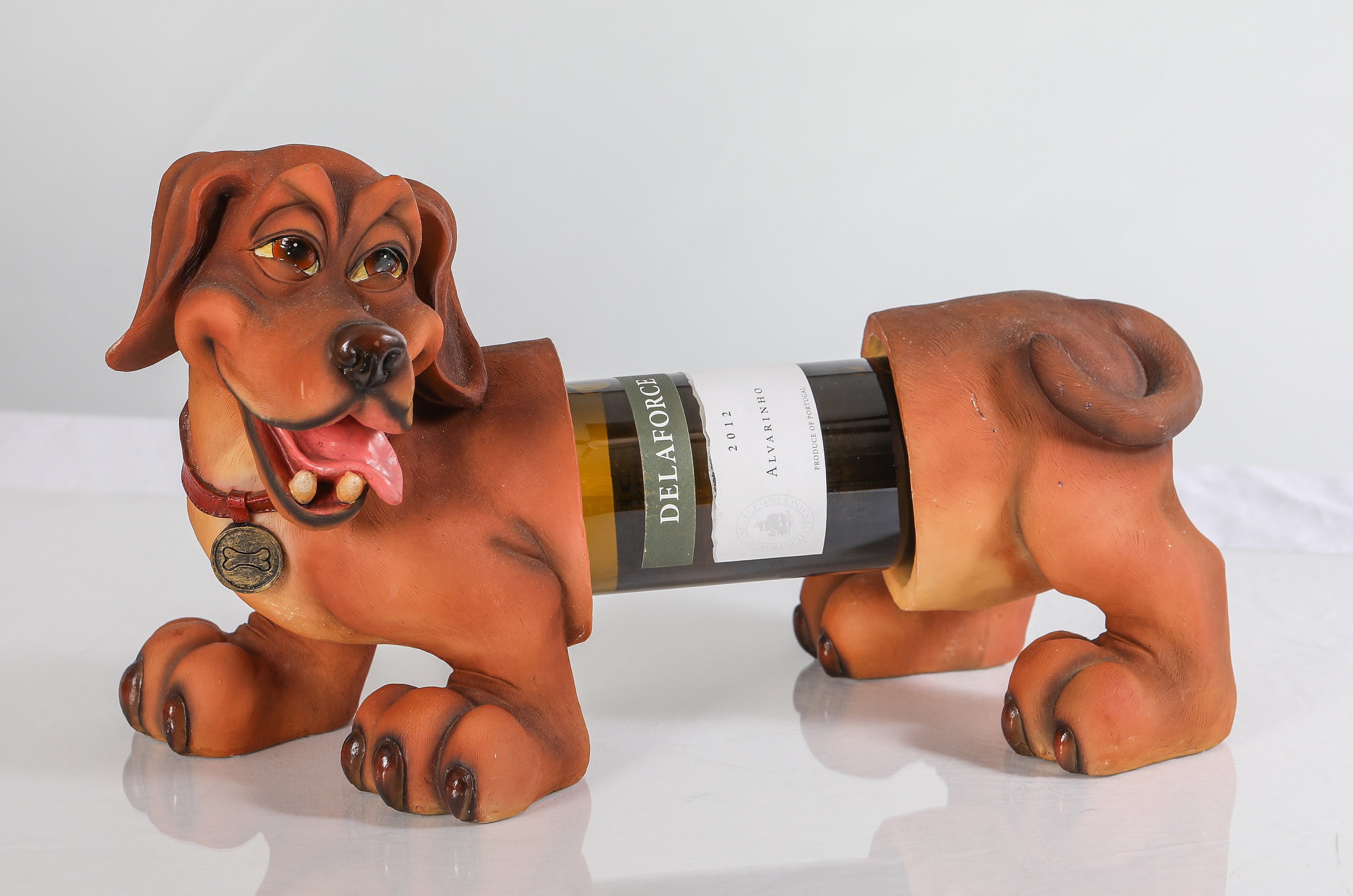 Wine Chiller/Utensil Holder (Wiener Dog Delight)