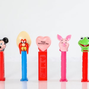 Set of Pez Antique Dispensers (5)