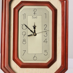 Vintage Sonell Quartz Wall Clock