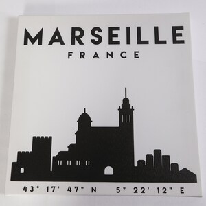 Marseille France Decorative Wall Canvas
