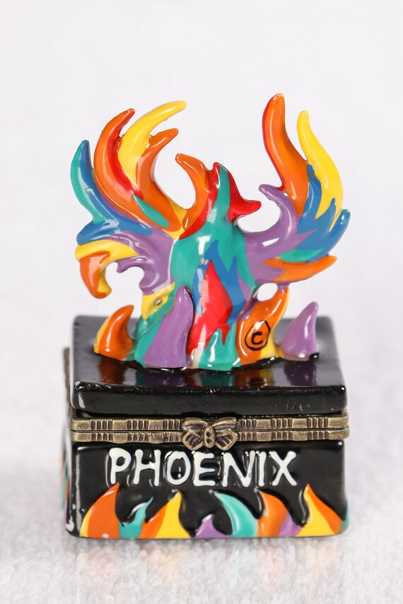 Small Phoenix Suns Hinged Box - image 1
