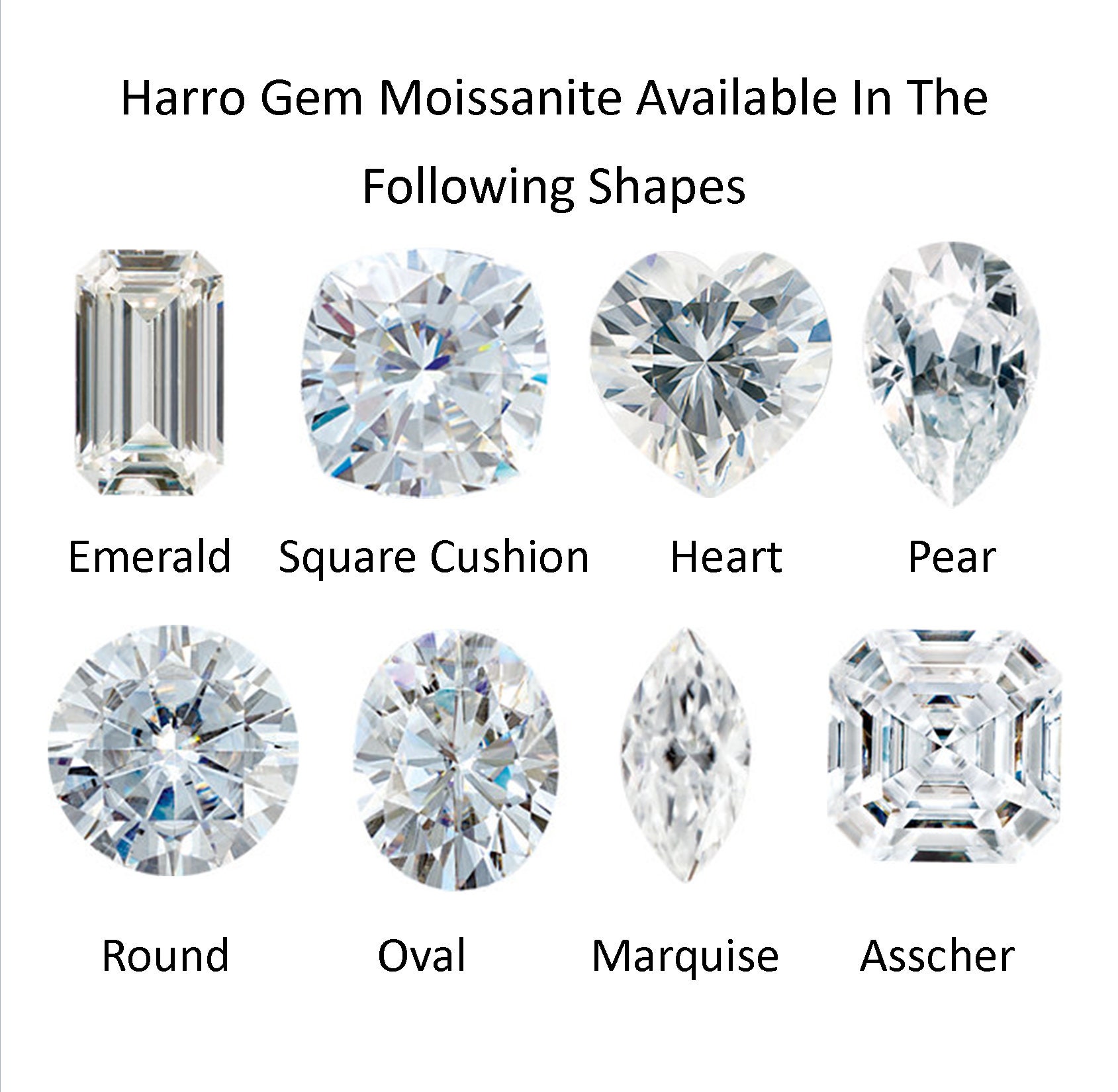 Harro cheap gem moissanite