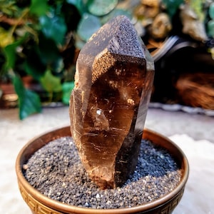 3 3/4 インチ スモーキークォーツ クリスタル マラウイ産 コレクション