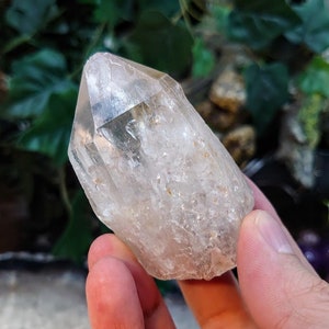 2 3/4&quot; Congo Lemurian Clear Quartz Point from DRC for Crystal Healing / 141g /  Meditation / Collection