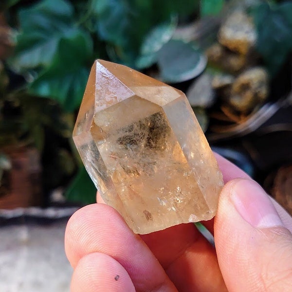 Natural Kundalini Congo Citrine Point for Altar and Home Decor / 45.86g / Energy Work / Crystal Healing / Reiki