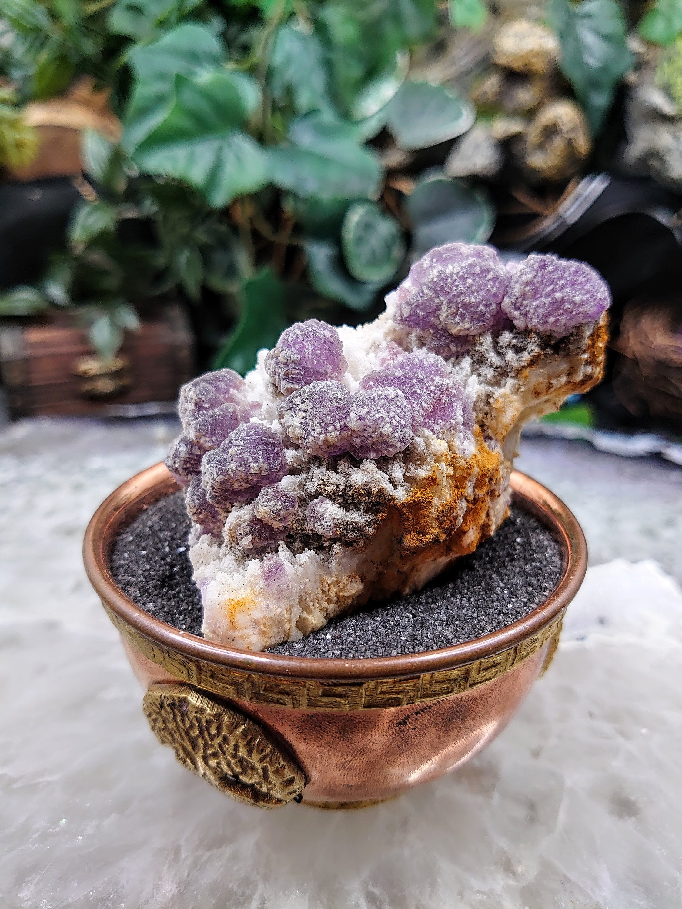 Rainbow fluorite cluster - Etsy 日本