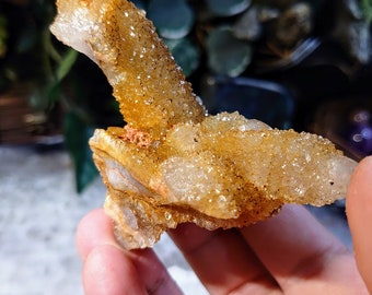 南アフリカ産サンシャイン スピリット クォーツ クラスター / 105.17g