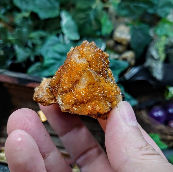 希少♡南アフリカ産 ブラック スプリットクォーツ カクタスクォーツ