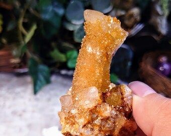 南アフリカ産サンシャイン スピリット クォーツ クラスター / 105.17g