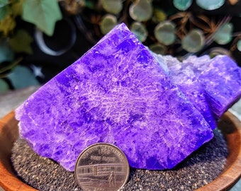 734g 紫蛍石クラスター「パープル レイン ポケット」マトリックス 英国