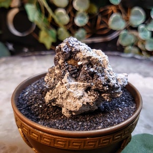 86.5g Arsenopyrite Cluster from China for Collection / Home and Altar Decor / Gifting / Small Size / Silver Pyrite