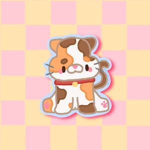 Sitting Cat Sticker