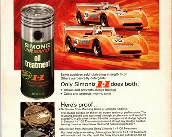 Vintage Simoniz Car Wax Tin: Yellow/red Litho Advertising - Etsy