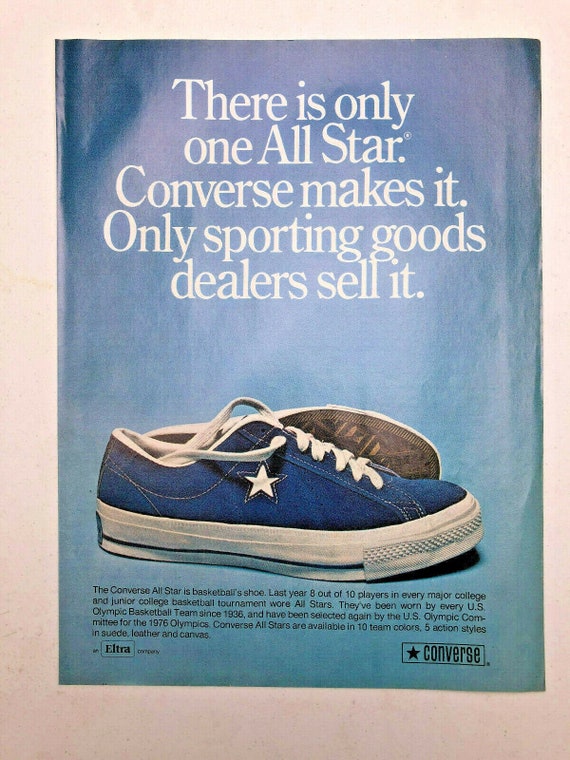 vintage blue converse