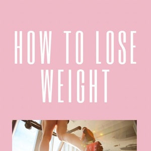 How to lose weight