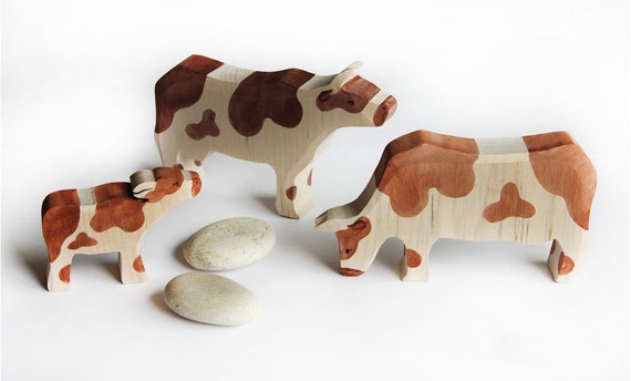 cow toy set