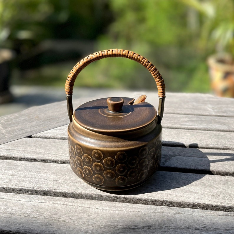 RARE! Marmelade jar by JENS QUISTGAARD for Kronjyden Nissen / Umbra series / Danish shops modern / Scandinavian design / Mid century modern