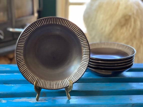 Plato de cereales AMAZONAS de ceramica BR Plato de sopa Einar Helleroe Diseno danes de mediados de siglo Vajilla escandinava Vintage kicthenware Etsy Espana