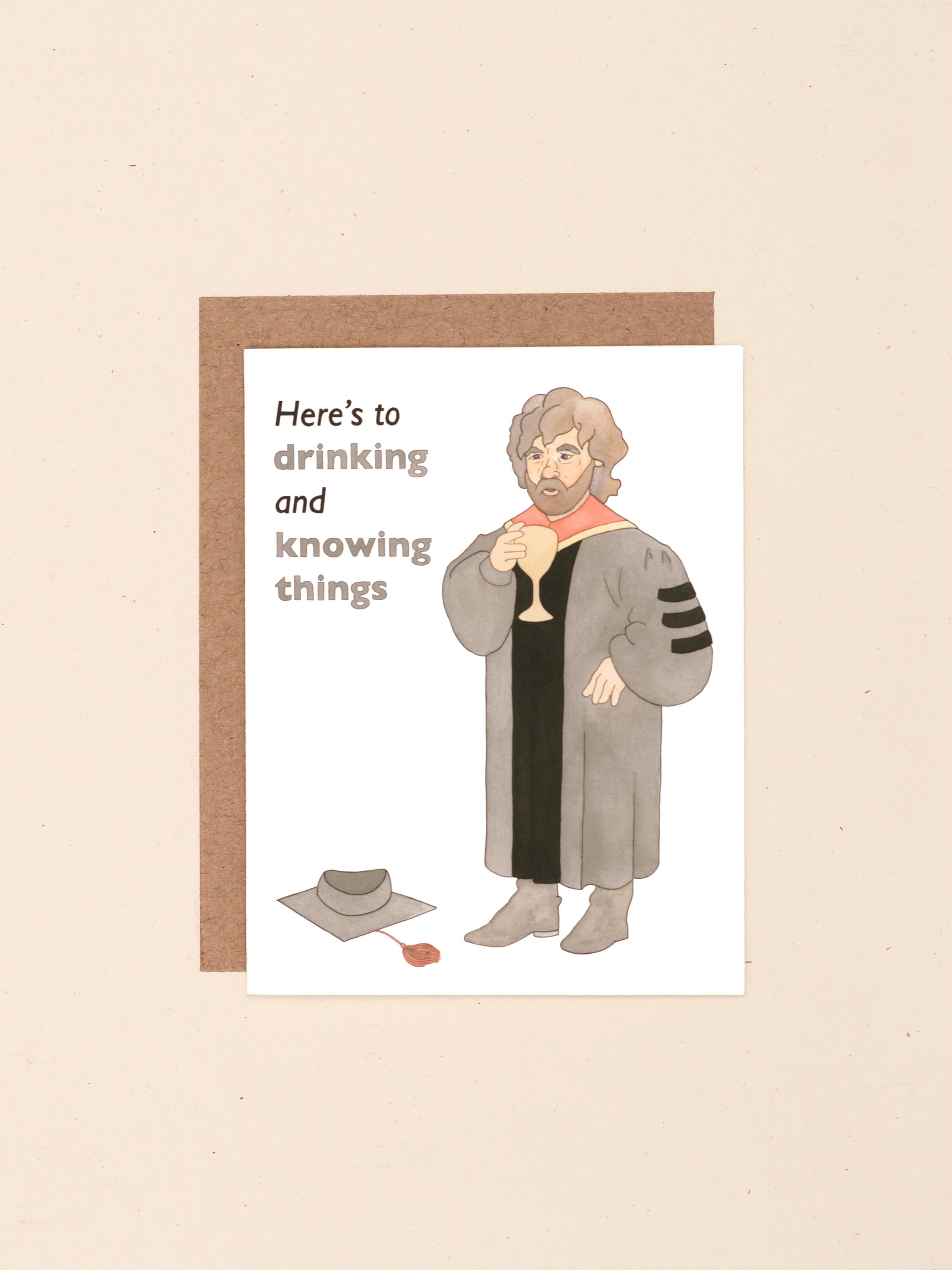 Tyrion Lannister Funny Graduation Card | PhD Graduation Gift | Colleg…