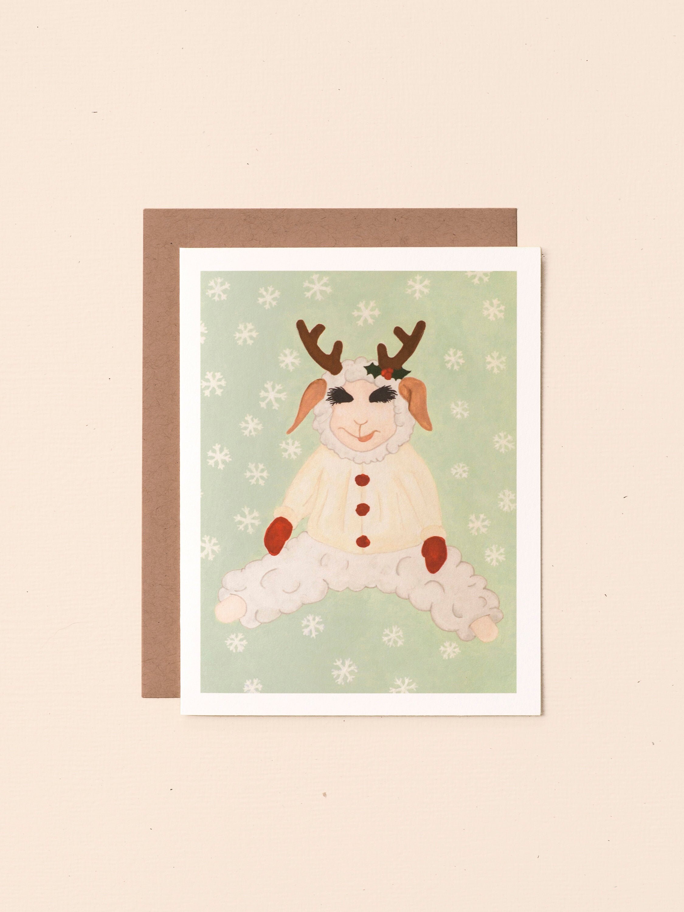 Single Card or Boxed Set of 10 Christmas Cards H179 Christmas Cookies Holiday Cards