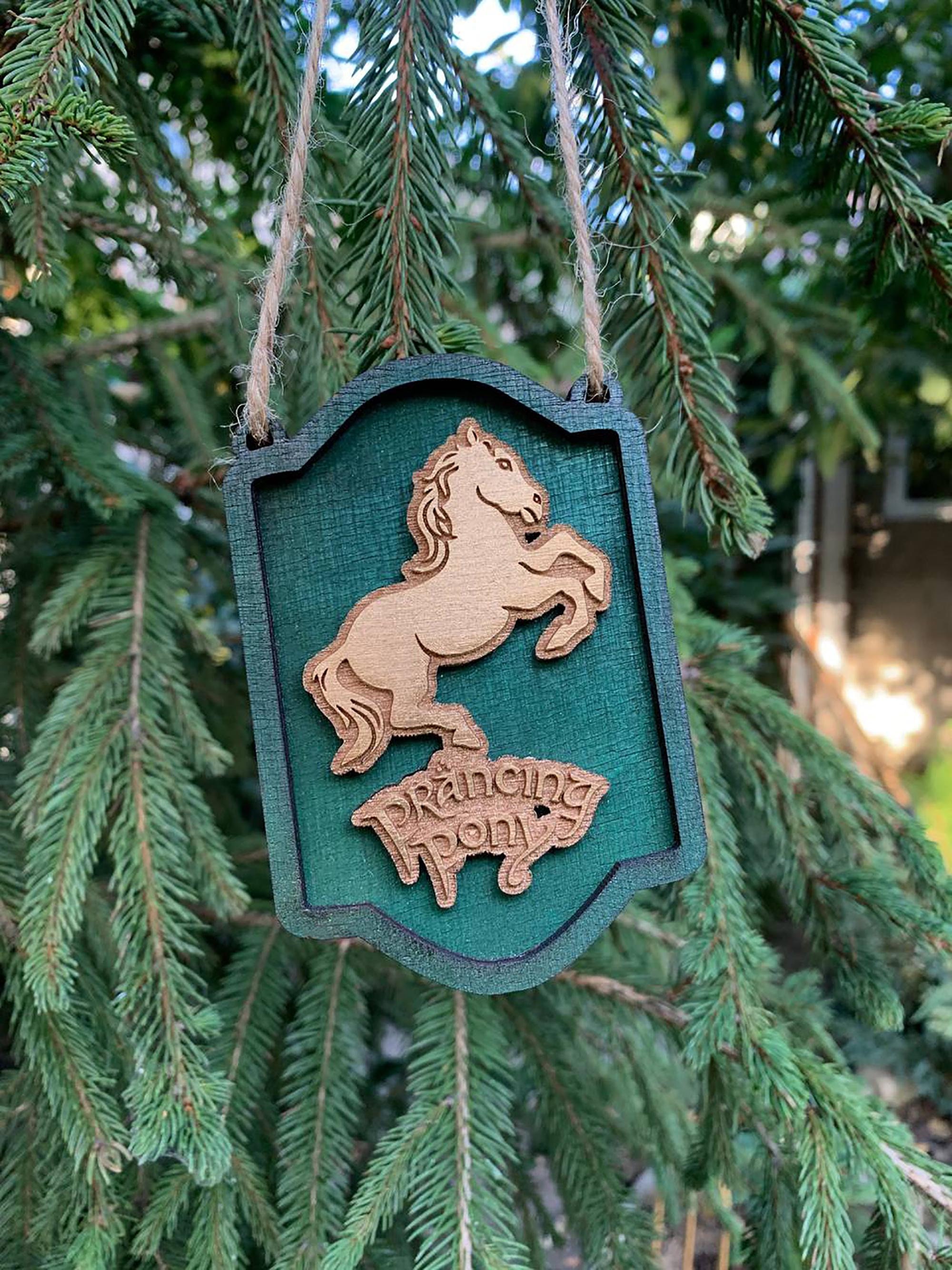 Pony christmas tree ornament Italia