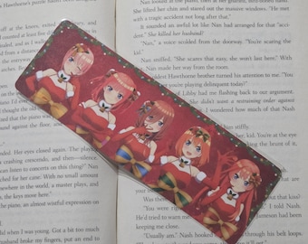 Quintessential Quintuplets Holiday Bookmark