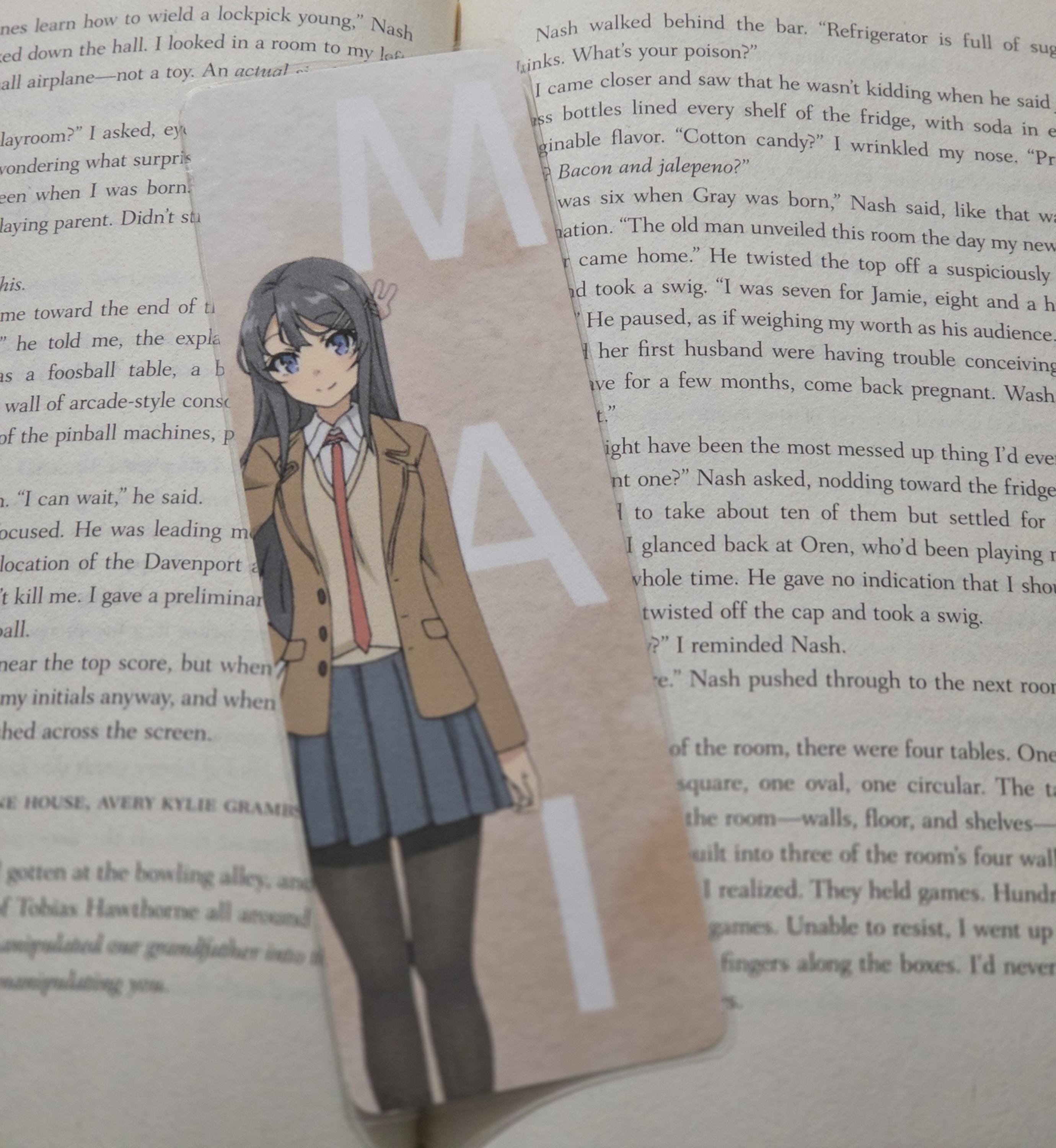 Rascal Does Not Dream of Bunny Girl Senpai Bookmarks: Mai and 
