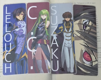 Code Geass Bookmarks