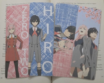 Darling In The Franxx | Bookmarks | Zero Two | Hiro