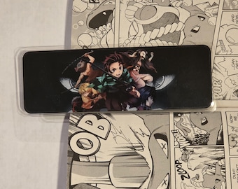 Demon Slayer Bookmark | Tanjiro Kamado | Anime Gift | Manga Necessity