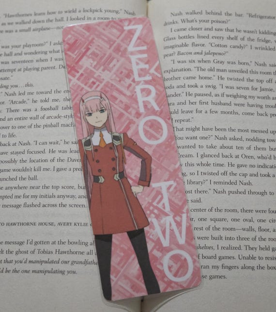 Darling in the Franxx | Bookmarks | Zero Two | Hiro - Etsy