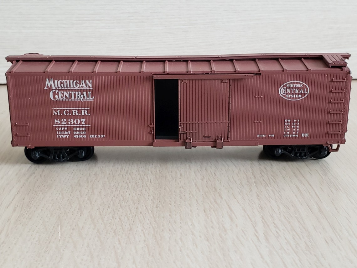 3 HO Scale Michigan Central Boxcars Read Descrip Etsy