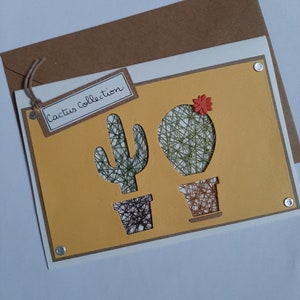 Carta “Collezione di cactus”.