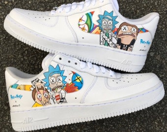 nike rick and morty shoes