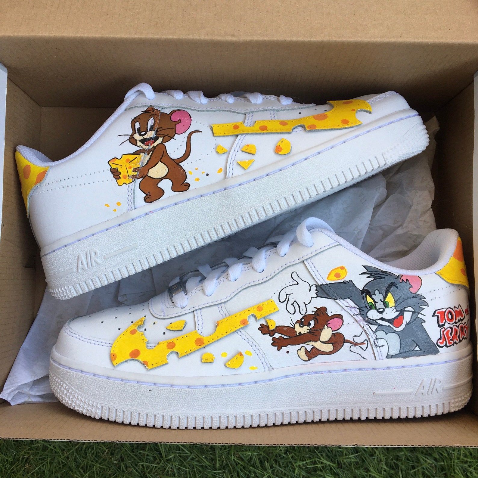 tom and jerry nike air force