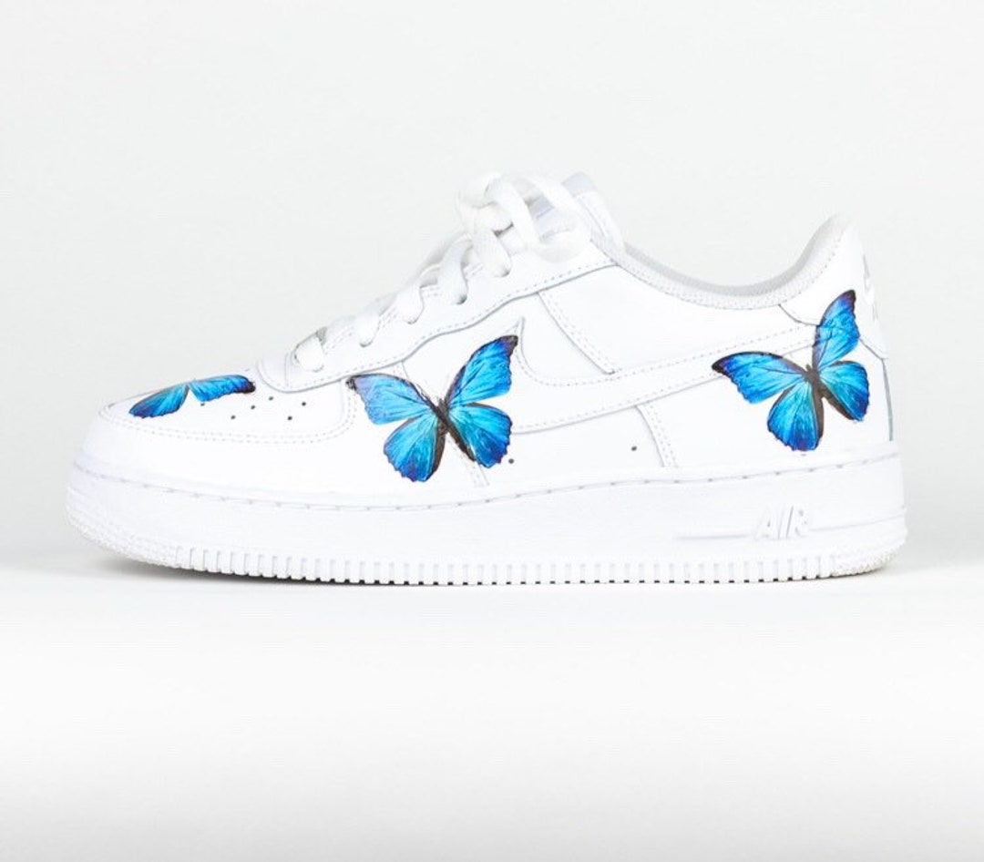 Custom Nike Air Force 1 Butterfly - Etsy New Zealand