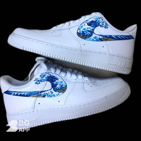 air force 1 waves custom