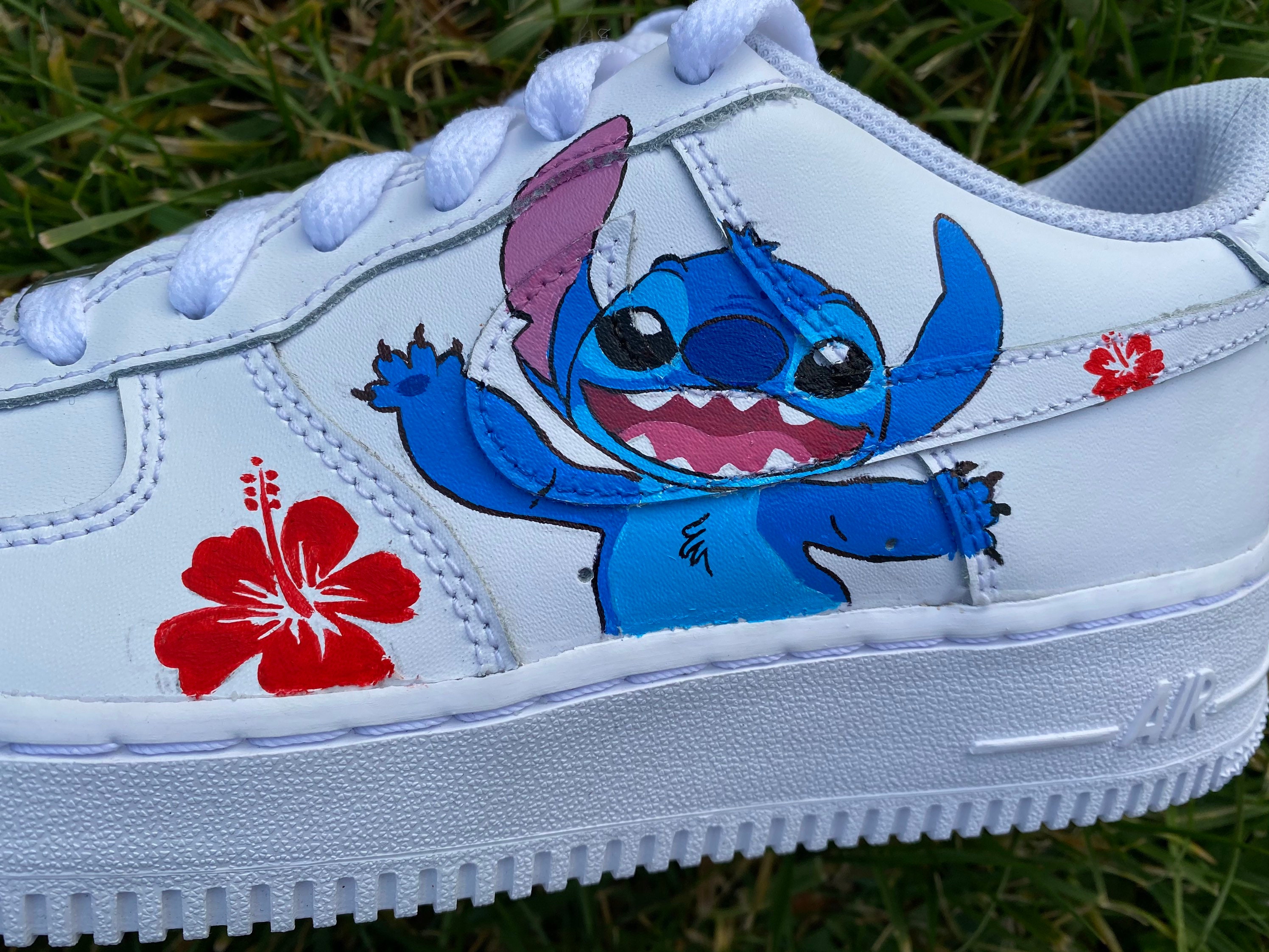 Custom Nike air force 1 Lilo et Stitch Etsy France