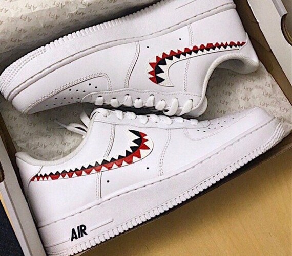 nike air force 1 shark