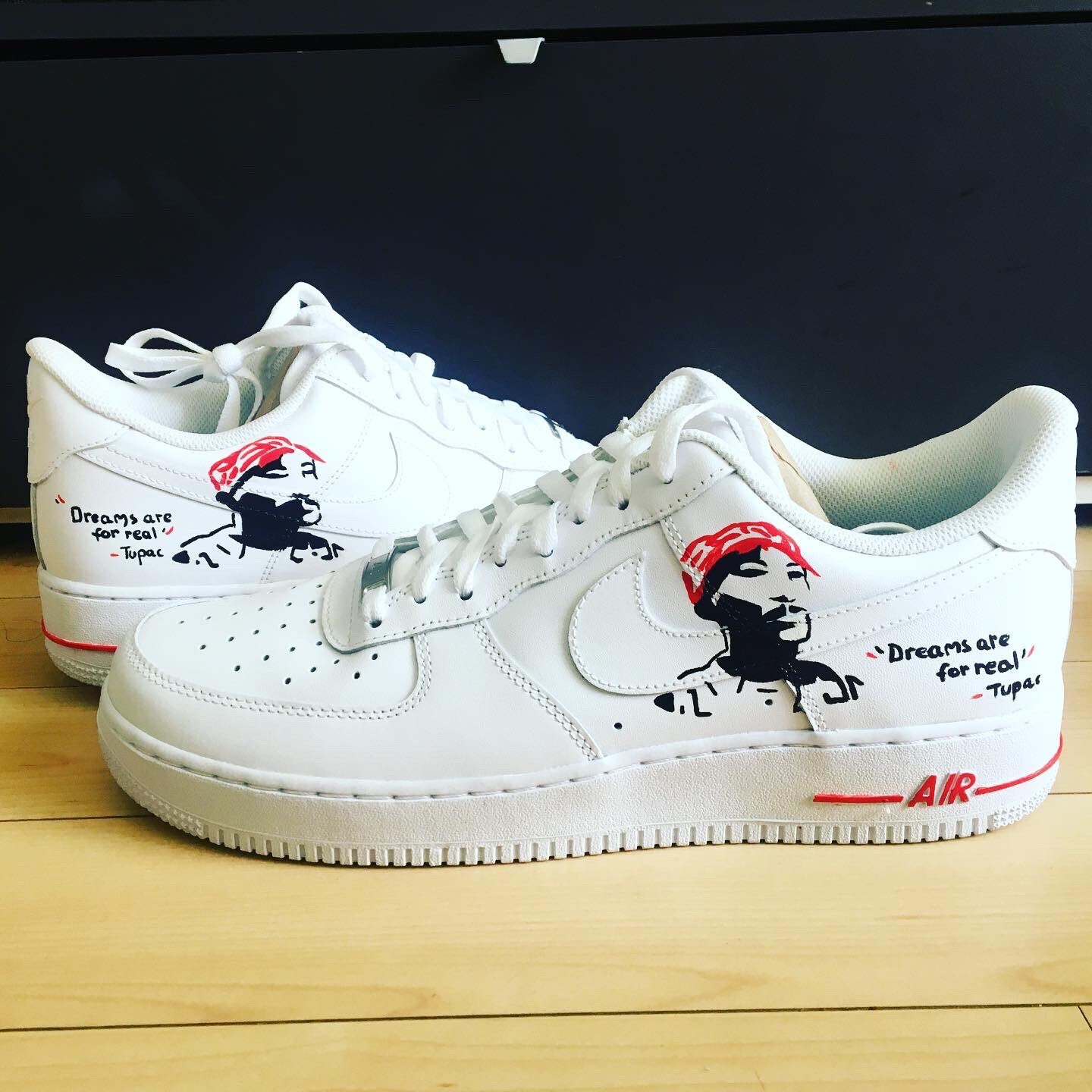 2pac custom air force 1