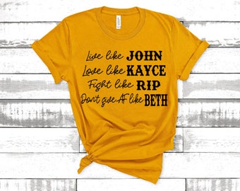 beth dutton shirt