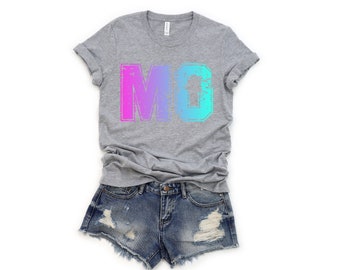 Missouri MO Graphic Tee: Bella + Canvas Unisex T-Shirt