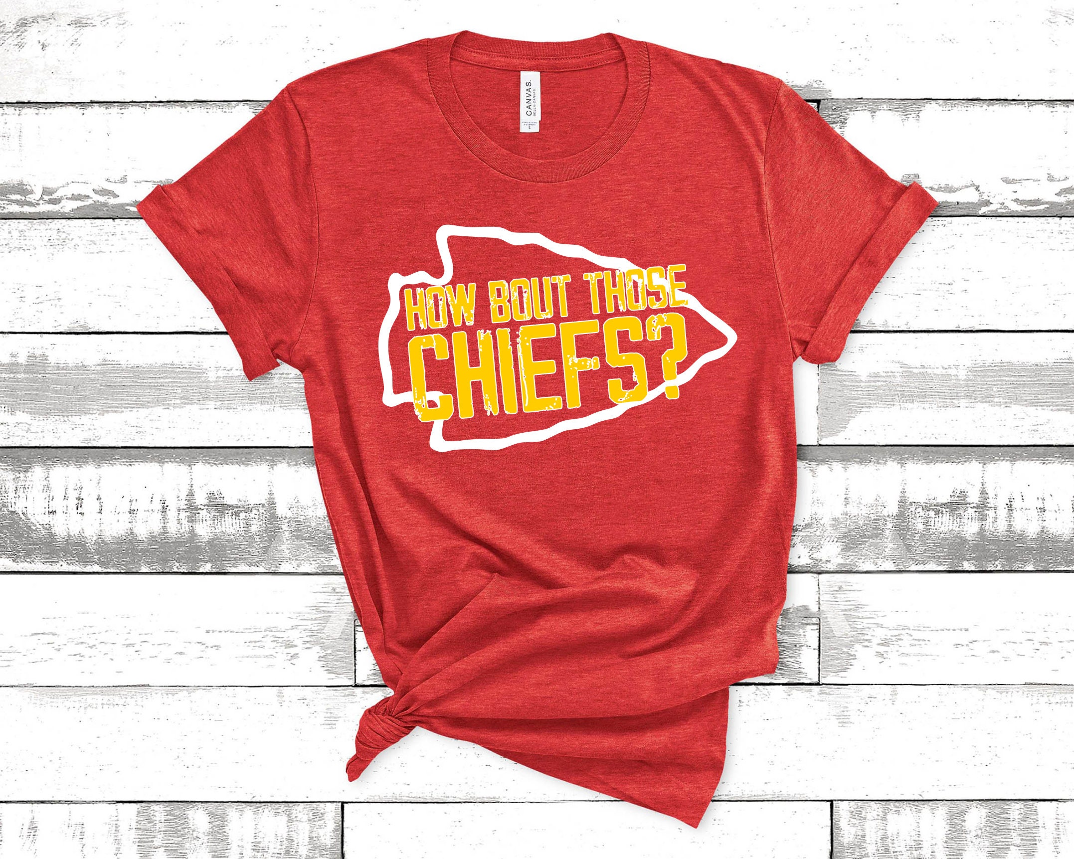 Kansas City Chiefs Tee | Etsy