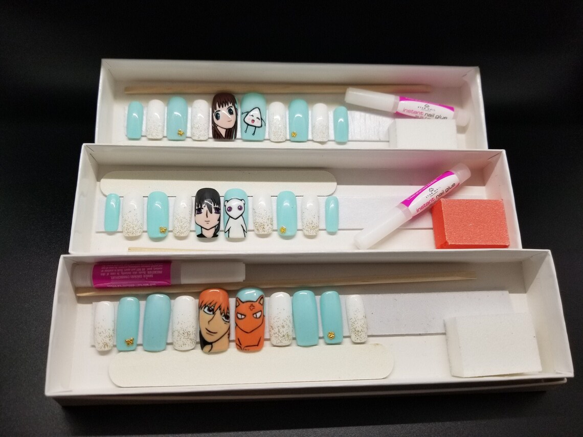 Fruits Basket Nails Etsy